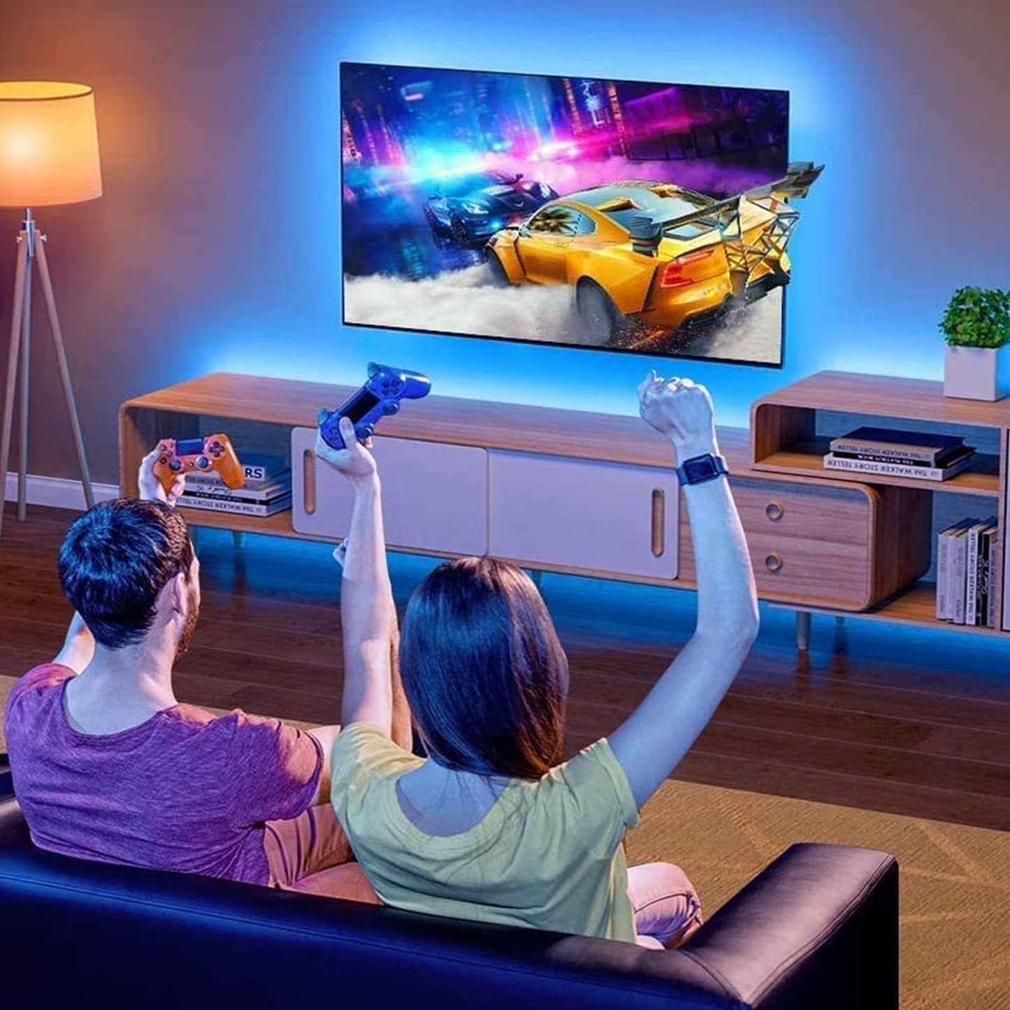 Lucienstar 16.4Ft Rgb Neon Rope Lights, Waterproof Led Strip, App/Remote Control, Music Sync, Flexible Silicone For Outdoor/Indoor Decor