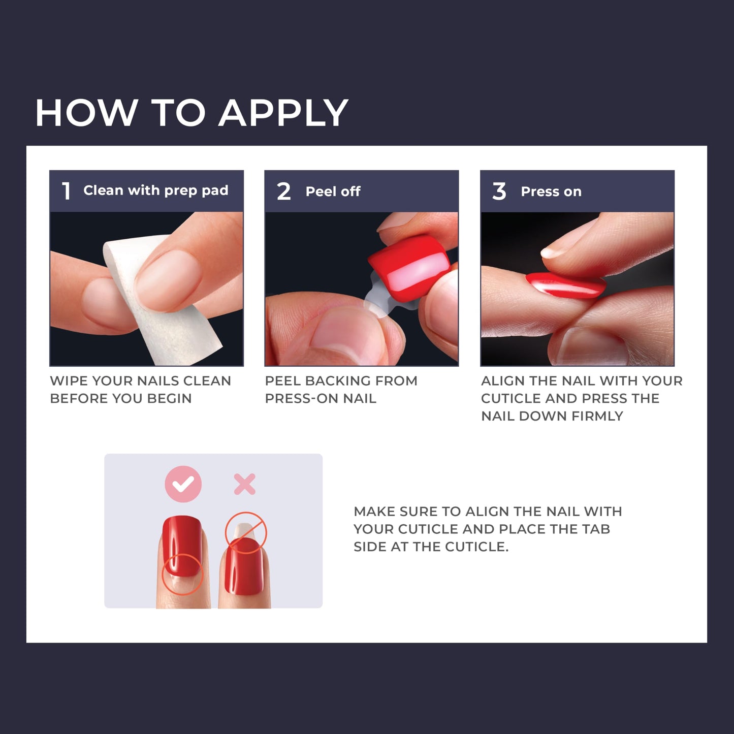 KISS imPRESS No Glue Mani Press On Nails, Design, 'Free Soul', White, Medium Size, Almond Shape, Includes 30 Nails, Prep Pad, In