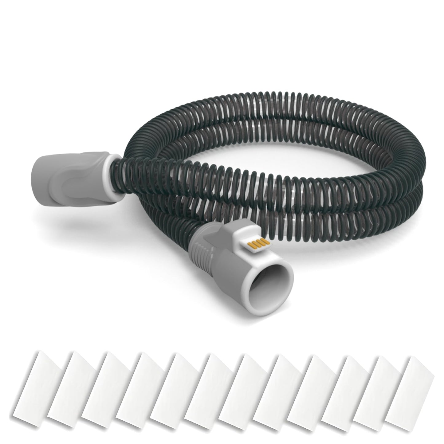 ZURNMED® Climate-Line Air Hose for AirSense 11 & AirCurve 11 (6.5 ft / 2 m) – Includes 12 Replacement Filters – Flexible, Leak-Free CPAP Tubing for Restful Sleep (S11 Models Only)