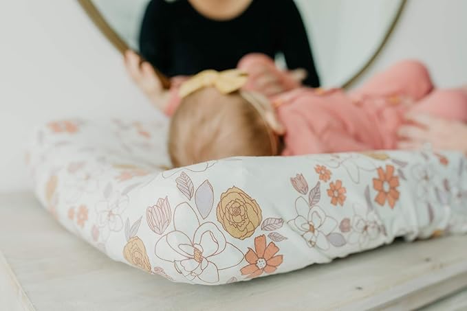Copper Pearl Premium Knit Changing Pad Cover Soft, Stylish, and Universal Fit for All Standard Diaper Changing Pads, Trendy Design Changing Pad Covers, Ferra
