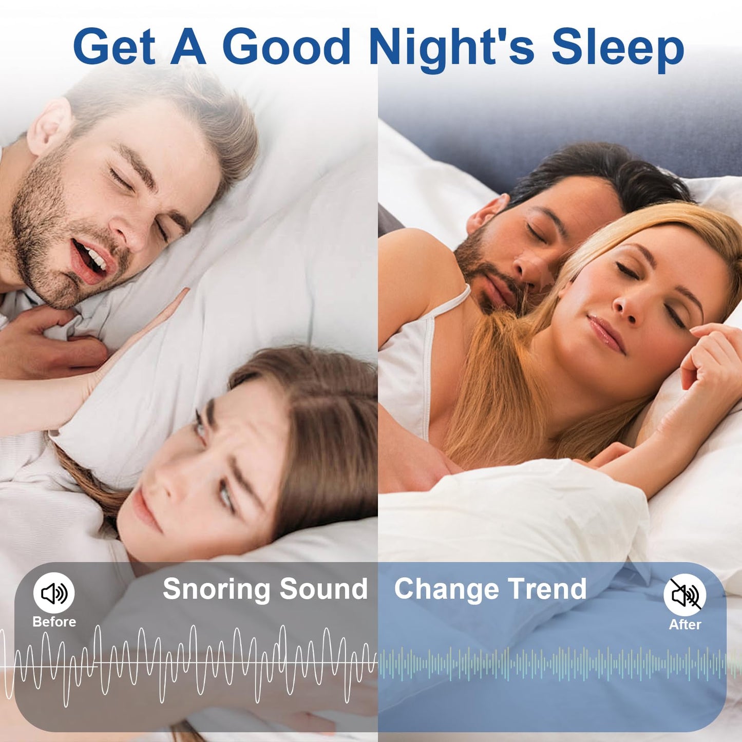 SEACALL 30Ct Nasal Strips for Breathing - Sleep Nose Strips for Snoring, Instant Reduces Nasal Congestion for Better Sleep, Drug Free, Anti Snoring Nose Tape for Men & Women