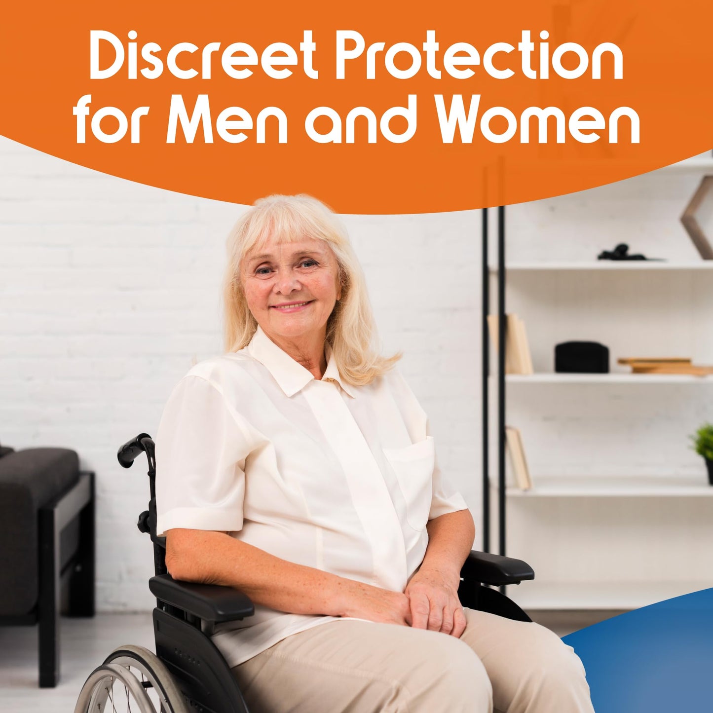 Inspire Protective Underwear for Men and Women | Adult Diapers | Bowel Incontinence Under wear for Adults | Disposable Pull Ups - 4 Bags of 20 | 80 Total (Small/Medium)