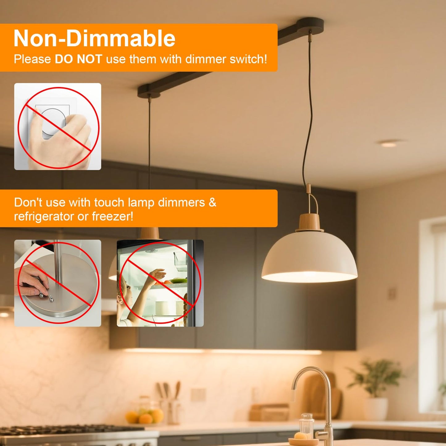 Morninglight A15 Led Bulb 60Watt Equivalent 2700K Warm White  E12 Small Base Candelabra Round Light Bulb  600Lm  Non-Dimmable  A15 Light Bulb For Ceiling Fan  Modern & Rustic Lighting Fixtures  6 Pack