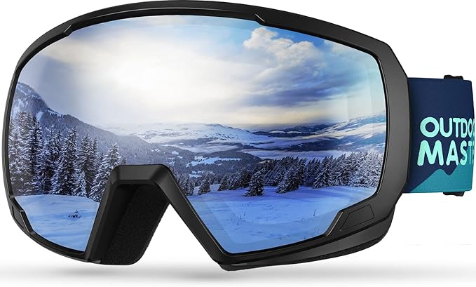 OutdoorMaster Kids Ski Goggles, Snowboard Goggles - Youth Snow Goggles