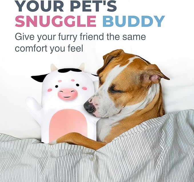 Cow Print Plush Body Pillow for Kids | Long Stuffed Animal Cuddle Pillow | Soft Hugging Toy | Plushie Gift for Girls & Boys | Long Plush Body Pillow for Sleep & Comfort | Large, 47 Inches