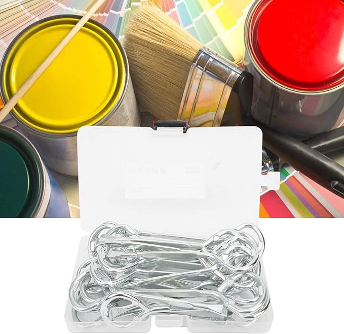 Paint Can Lid Opener 24Pcs Can Beer Jar Opener, Simple Design Multi Purpose Beer Jar Tin Manual Opening Tool, Sturdy Steel Lid Opener for Can Jar Tin Beer Convenient Portable