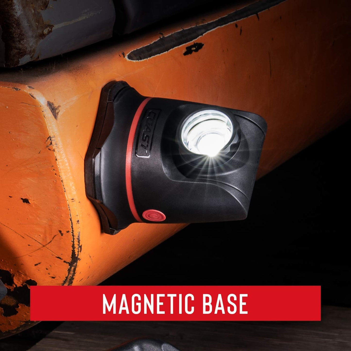 Coast Pm450 Led Work Light - 510 Lumen, Magnetic, Alkaline, Model 30364, Plastic, No Color