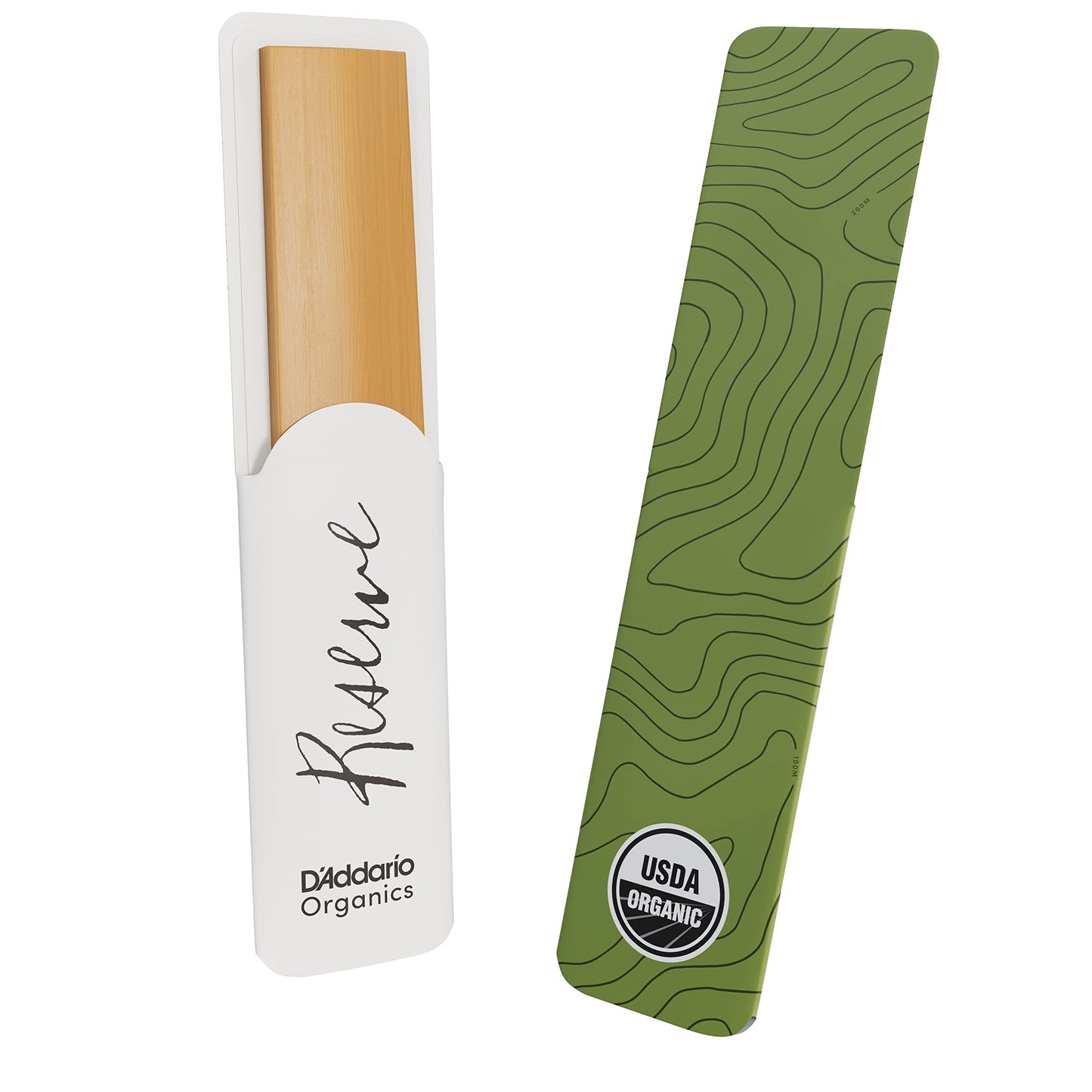Daddario Reserve Baritone Saxophone Sax First & Only Organic Reed-4.5 Strength, 10 Pack (Odlr0545)