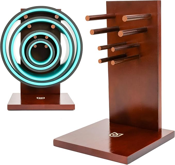 Yoga Wheel Storage Rack – Storage Compatible for Chirp Wheels and Yoga Wheels, Organize Your Back Roller Wheels, Fits all ...