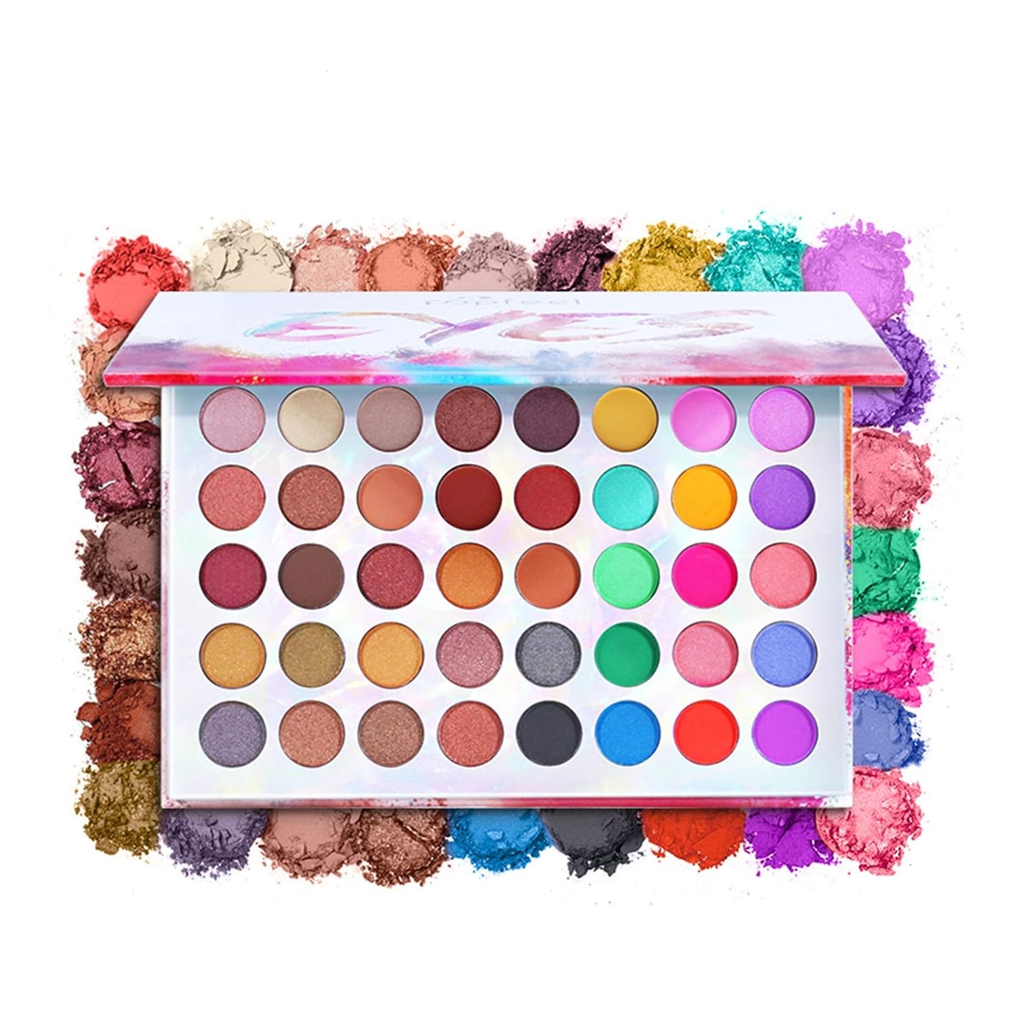 All-in-one Makeup Set Holiday Gift | Full Makeup Kit for Women Essential Starter Bundle Include Eyeshadow Palette Lipstick Blush Cream Concealer Face Powder Eyeliner Mascara Lipgloss Brush