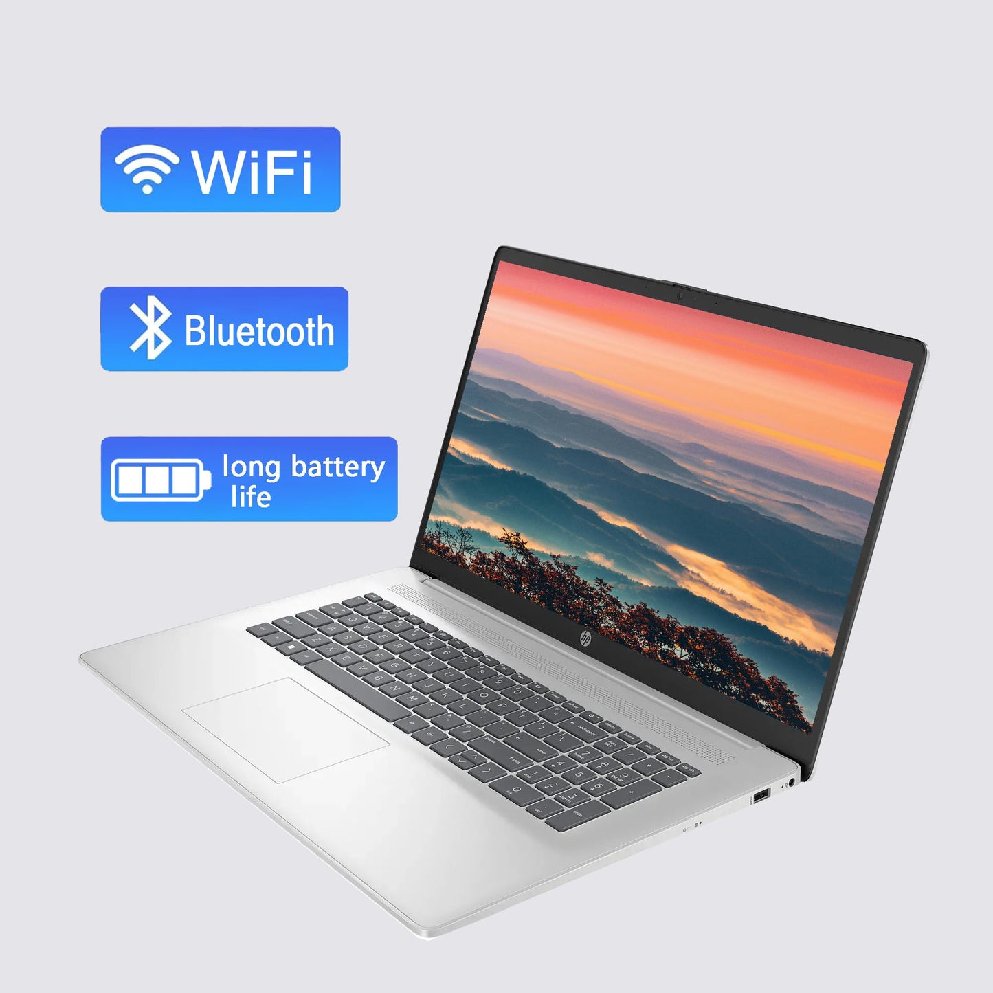 Hp 17 Laptop, 17.3 Fhd Display, 32Gb Ram, 1Tb Ssd, Amd Ryzen 5 Processor(Beats I7-1165G7, Up To 4.3Ghz), Webcam, Numeric Keypad,