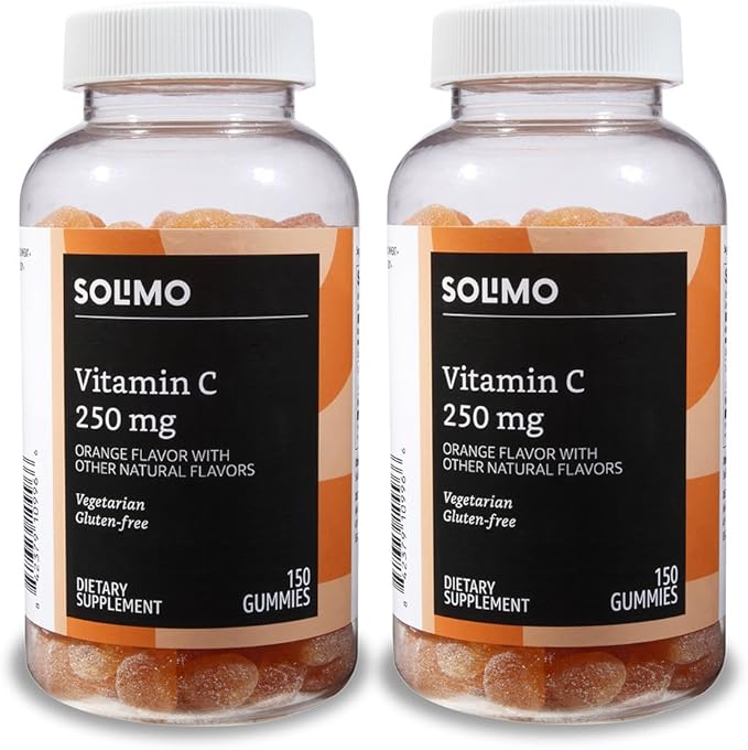 Amazon Basics Vitamin C and Vitamin D3 Gummies Bundle (2 Packs)