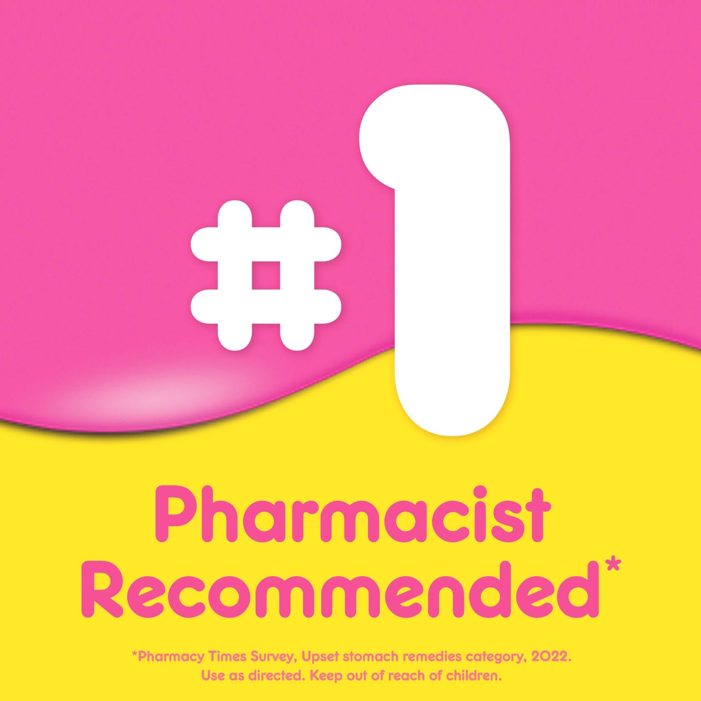 Pepto Bismol Chewable Tablets, Upset Stomach Relief, Nausea Relief, Heartburn Relief, Indigestion Relief, Anti Diarrhea Medication for Adults - 5 Symptom Relief, 90 Chewable Tablets (3x30 ct)