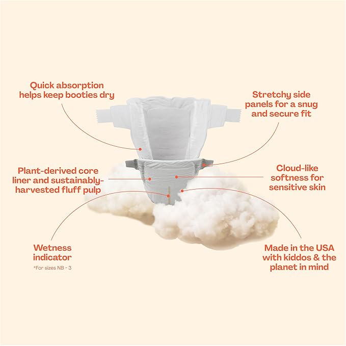 Hello Bello Diapers, Size Newborn (NB, Up to 10 lbs), 84 Count of Premium Disposable Baby Diapers in Woodland Animals and Koala Kids Designs, Hypoallergenic with Soft, Cloth-Like Feel