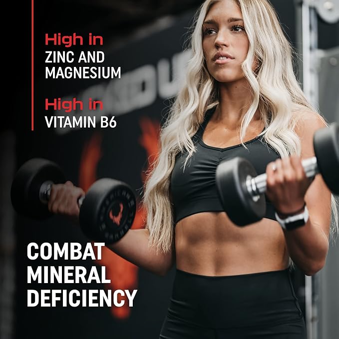 Bucked Up ZMA Capsules, Anabolic Mineral Support - Bucked Up Essentials (30-45 Servings, 90 Capsules)