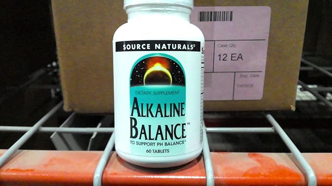 Source Naturals Alkaline Balance, to Support PH Balance*, 60 Tablets