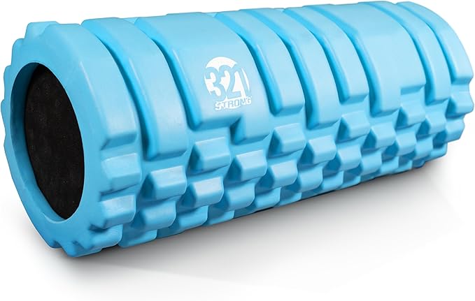 321 Strong Foam Roller - Medium Density Deep Tissue Massager for Muscle Massage and Myofascial Trigger Point Release, with...