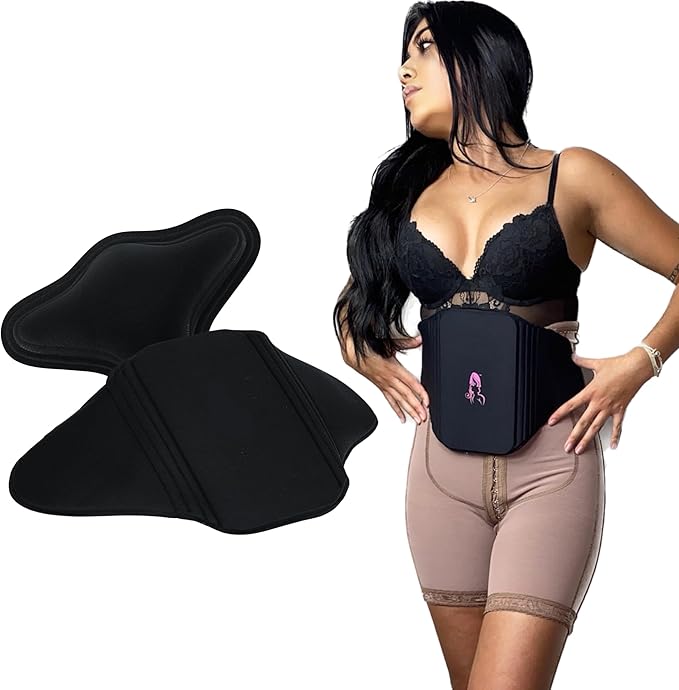 BBL Post Surgery Supplies kit,BBL Kit, Ab Board Post Lipo 360,BBL Lumber Back Board after Lipo,Back Compression Board,Set ...