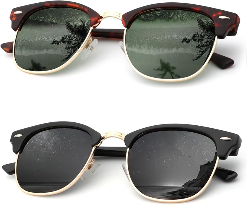 KALIYADI Sunglasses Men Polarized for Mens and Womens Unisex Sun Glasses for Driving UV Protection
