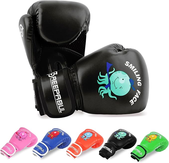 SAEEPABUL Upgrade Kids Boxing Gloves for 3-8 Year Boys and Girls, Toddler Boxing Gloves for Kids Training, Boxing Gloves K...