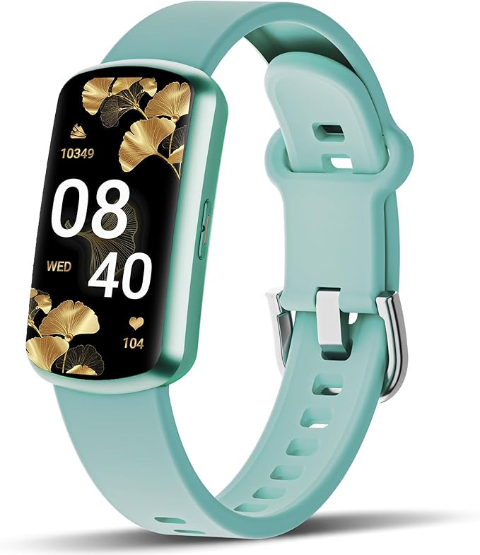 Health Fitness Tracker with 24/7 Heart Rate, Smart Watch with Blood Pressure and Blood Oxygen Monitor, Bulit-in 120+ Sport...