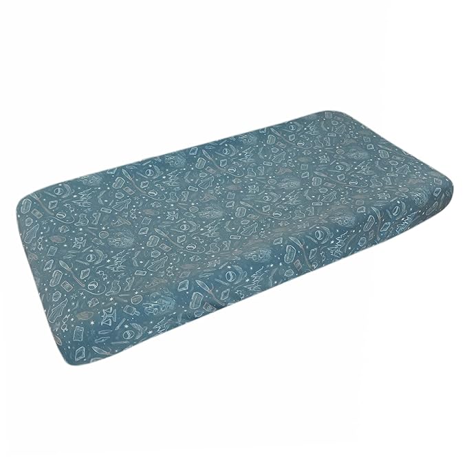 Copper Pearl Premium Knit Changing Pad Cover : Soft, Stylish, and Universal Fit for All Standard Diaper Changing Pads, Trendy Design Changing Pad Covers, Hogwarts™