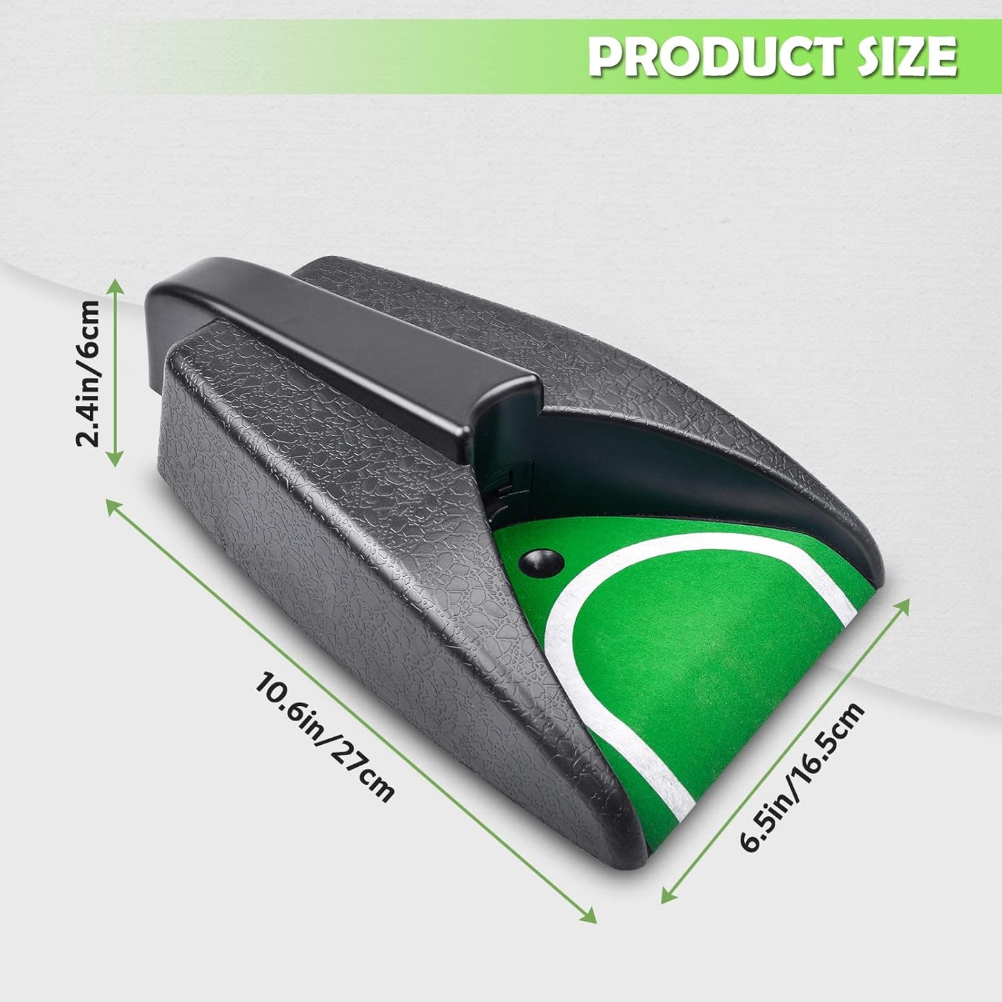Golf Automatic Putting Cup, Practice Return Machine, Auto Putting Returner, Indoor/Outdoor Yard Office