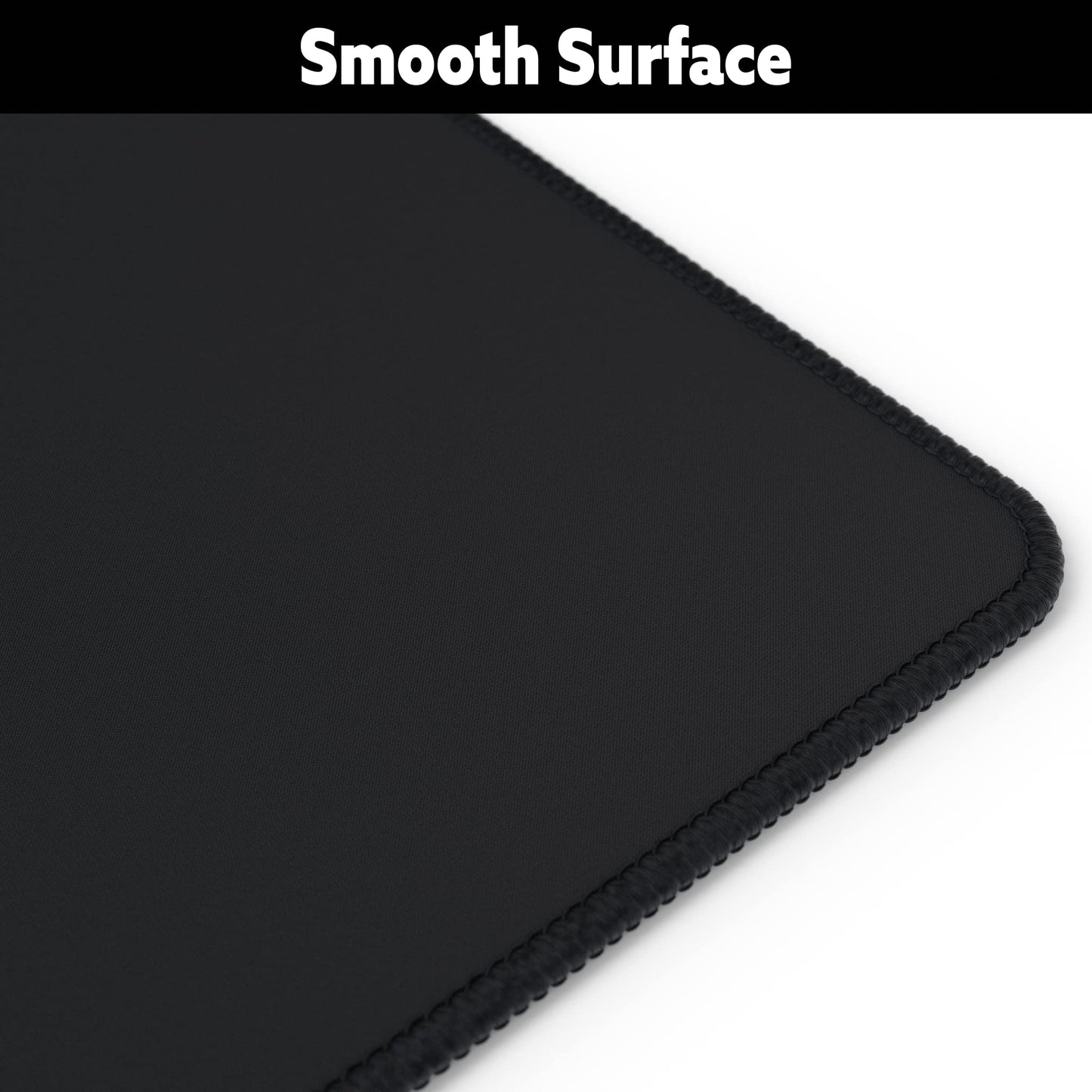 Gamer Boss - Gaming Mouse Pad - 60 x 30 Inches - 4mm Thick with Stitched Edges, Non-Slip Rubber Base, Premium Cloth Mousepad, Desk Mat for Laptop, Keyboard, Computer & PC (Giga, Black)