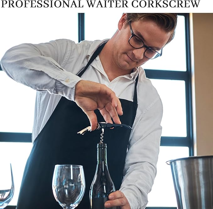 HYZ Wine Opener Bulk 20Pack for Bartender, Professional Waiter Corkscrew Wine Key for Servers,Wine Bottle Opener Double Hinged, Wine Accessories Set for Party Favor, Multi Color