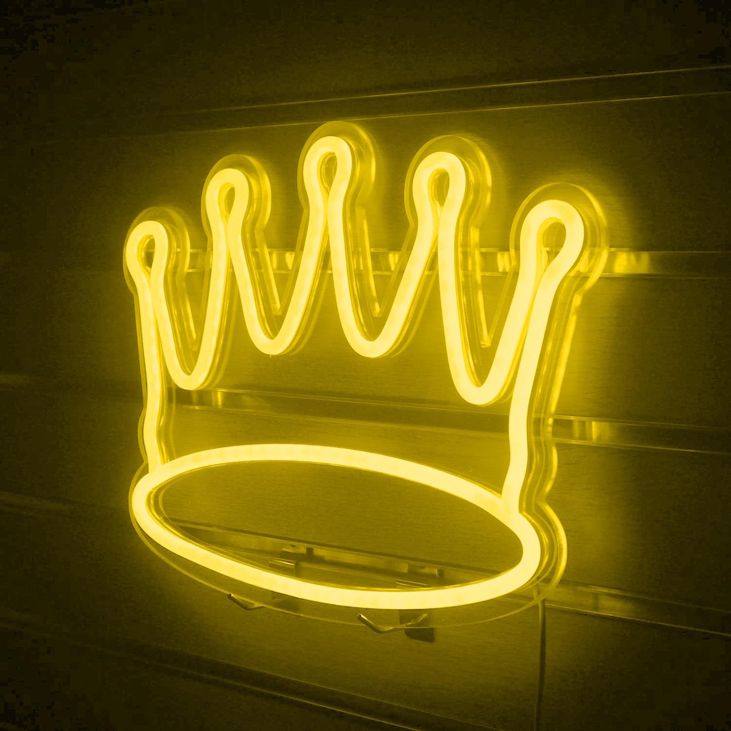 Owofydr Neon Light Strip 16.4Ft/5M- Bright  Non-Glaring & Waterproof Neon Rope Lights For Indoor & Outdoor Decor ?No Power Adapter? Yellow Neon Led Strip Lights