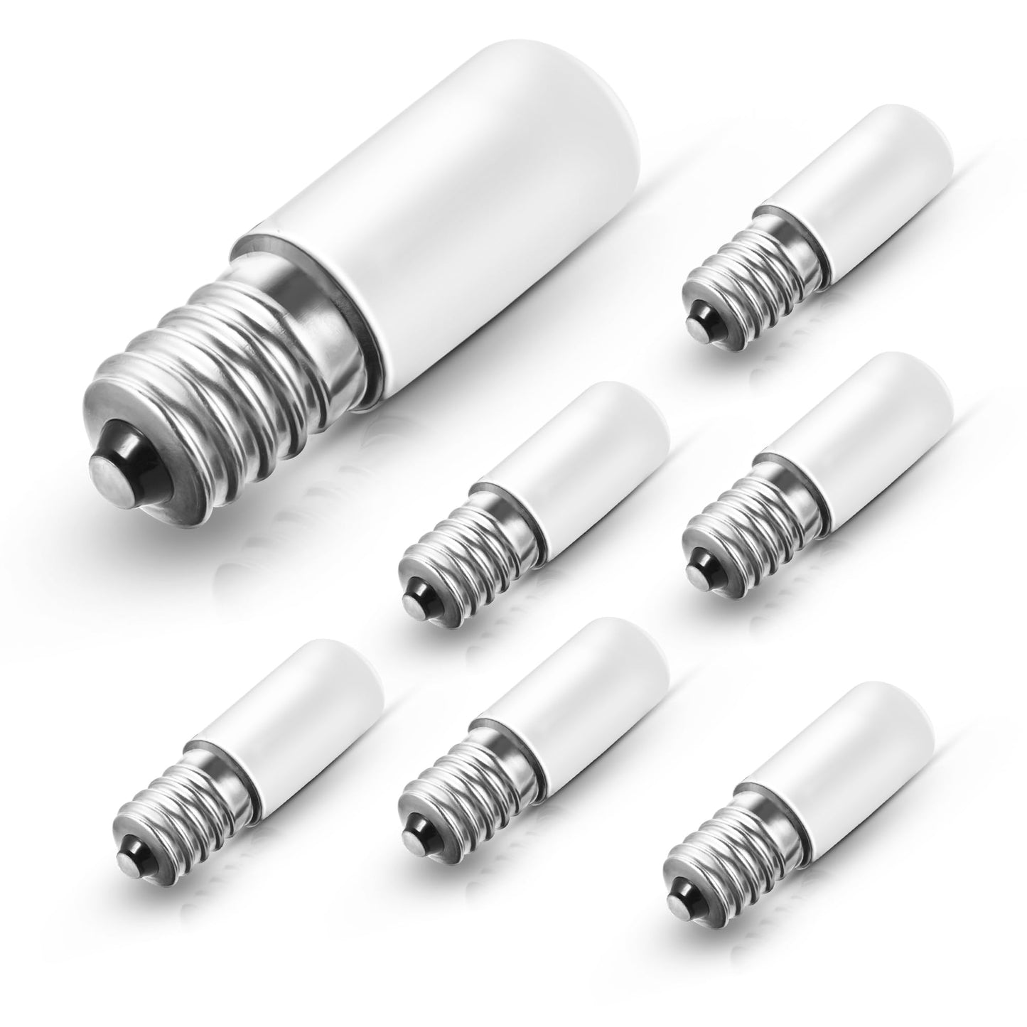 L Lohas Led C7 Night Light Bulb, 15W Equivalent, Soft White 3000K, Mini E12 Base, 6 Pack