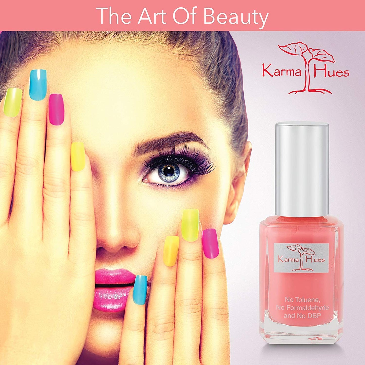 Karma Naturals Nail Polish - Non-Toxic, Vegan & Cruelty-Free (Don't Go Breaking My Heart, 0.43 fl oz)