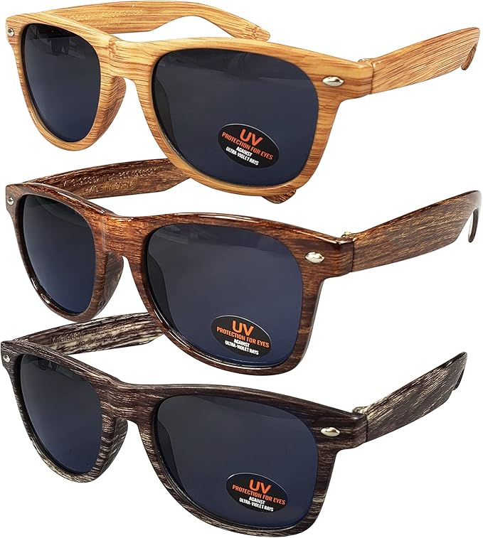 RAY SOLÉE USA Merchant | Sunglasses for Men, Women & Kids 3 Pack of Tinted Lenses with UVA & UVB Protection