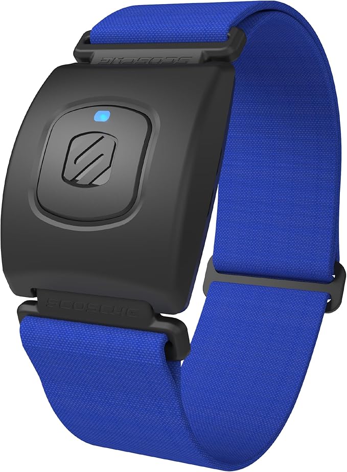 Scosche Rhythm+ 2.0 Heart Rate Monitor Armband for Running, Cycling, Exercise & Recovery with Bluetooth, ANT+, Optical Sen...