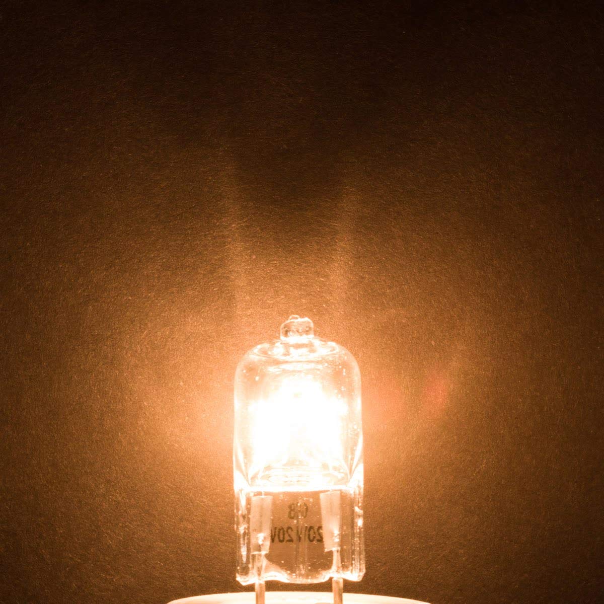 Simba Lighting Halogen Light Bulb G8 T4 20W Jcd Bi-Pin (10 Pack) Shorter 1-3/8 (1.38) Length For Under Cabinet Puck Lights  Kitchen Hood  Landscape Lights  Desk Lamps 120V Dimmable  2700K Warm White