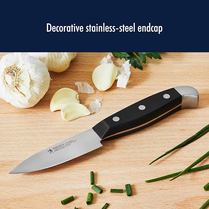 HENCKELS Statement Razor-Sharp 20-Piece Knife Set, Chef Knife, Bread Knife, German Engineered Knife Informed by over 100 Years of Mastery