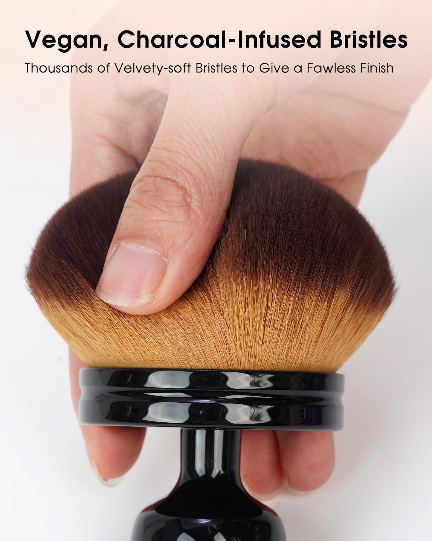 Extra Large Body Makeup Brush Self Tanner Kabuki Foundation Brush for Leg Face Makeup, Back Lotion Sunscreen Applicator Self Tan