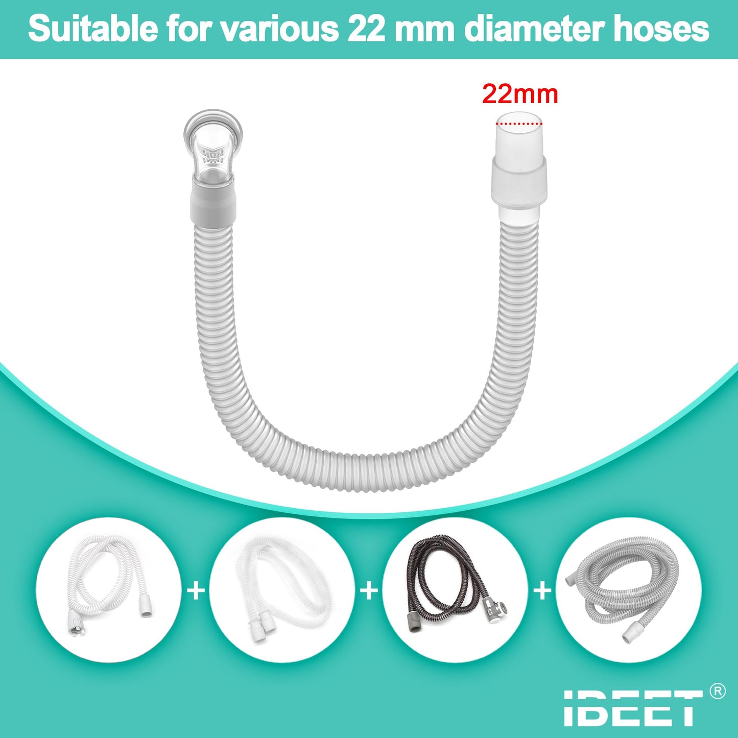 Short Tube Assembly for Swift Fx, Hose Supplies for Swift FX, Includes Short Tube, Swivel and Elbow