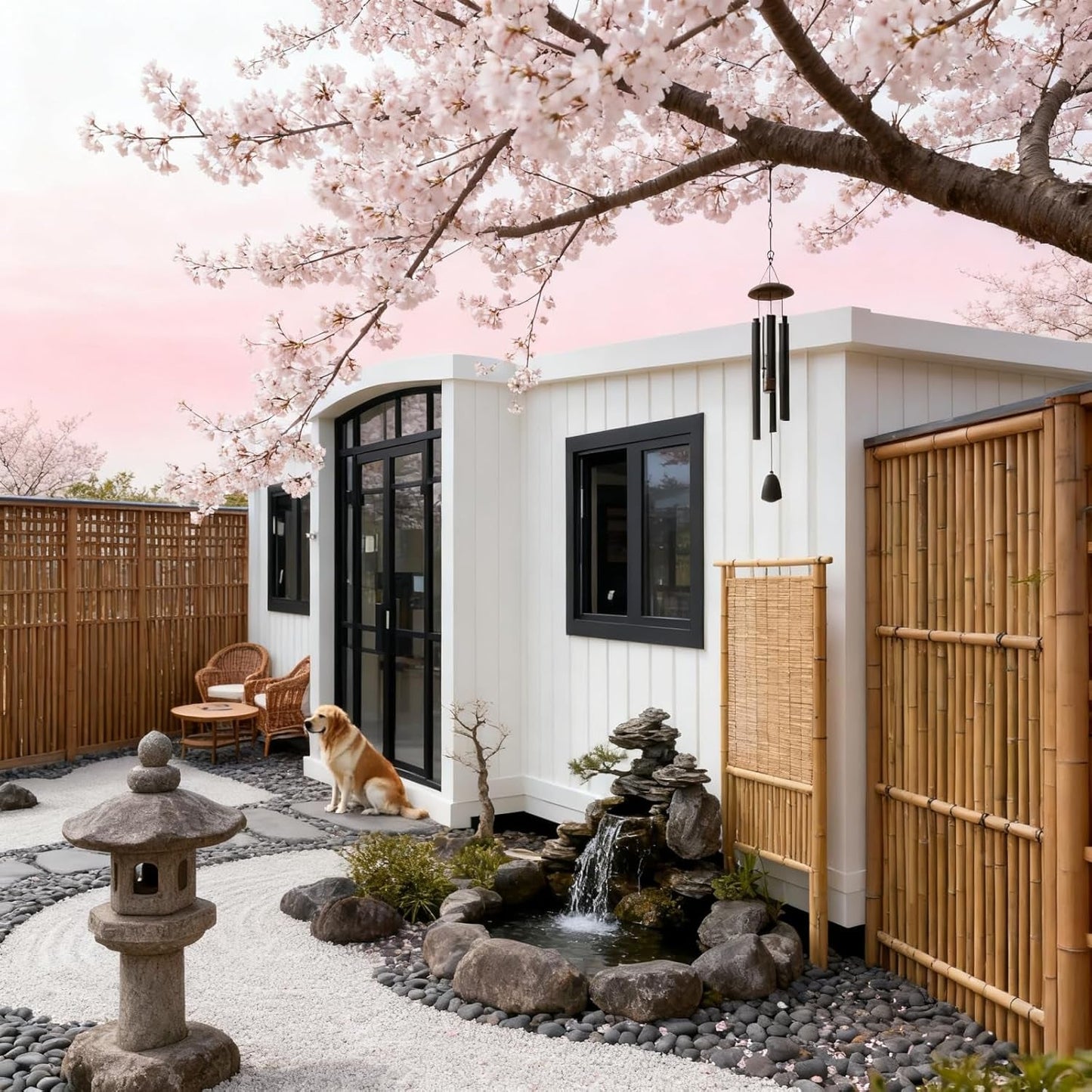 20FT Prefab Tiny Home for Sale Modern Modular Home Expandable Container House with 2 Bedrooms 1 Bathroom Customizable Prefabricated Tiny House for Living Office or Remote Areas