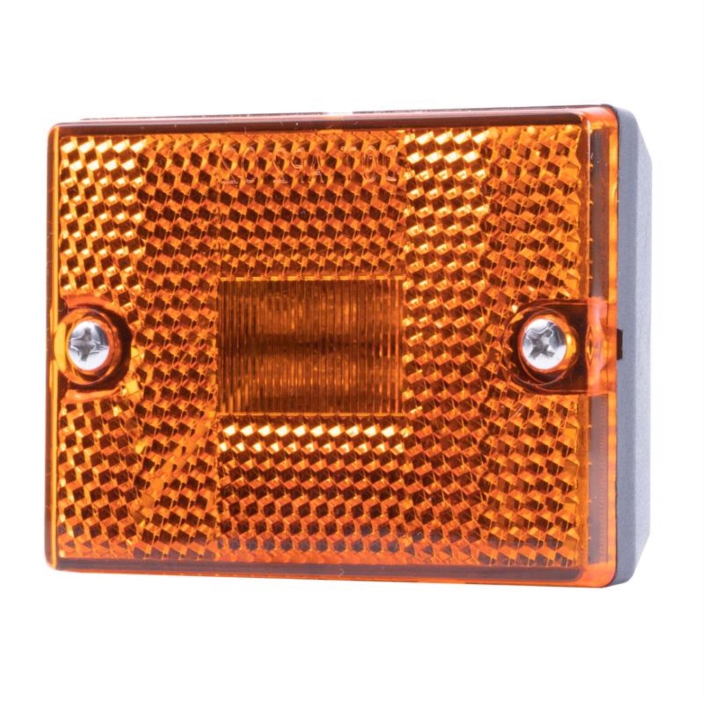Blazer International B423A Rectangular Amber Clearance/Side Marker Light, 1 Count, Durable Acrylonitrile Butadiene Styrene Material
