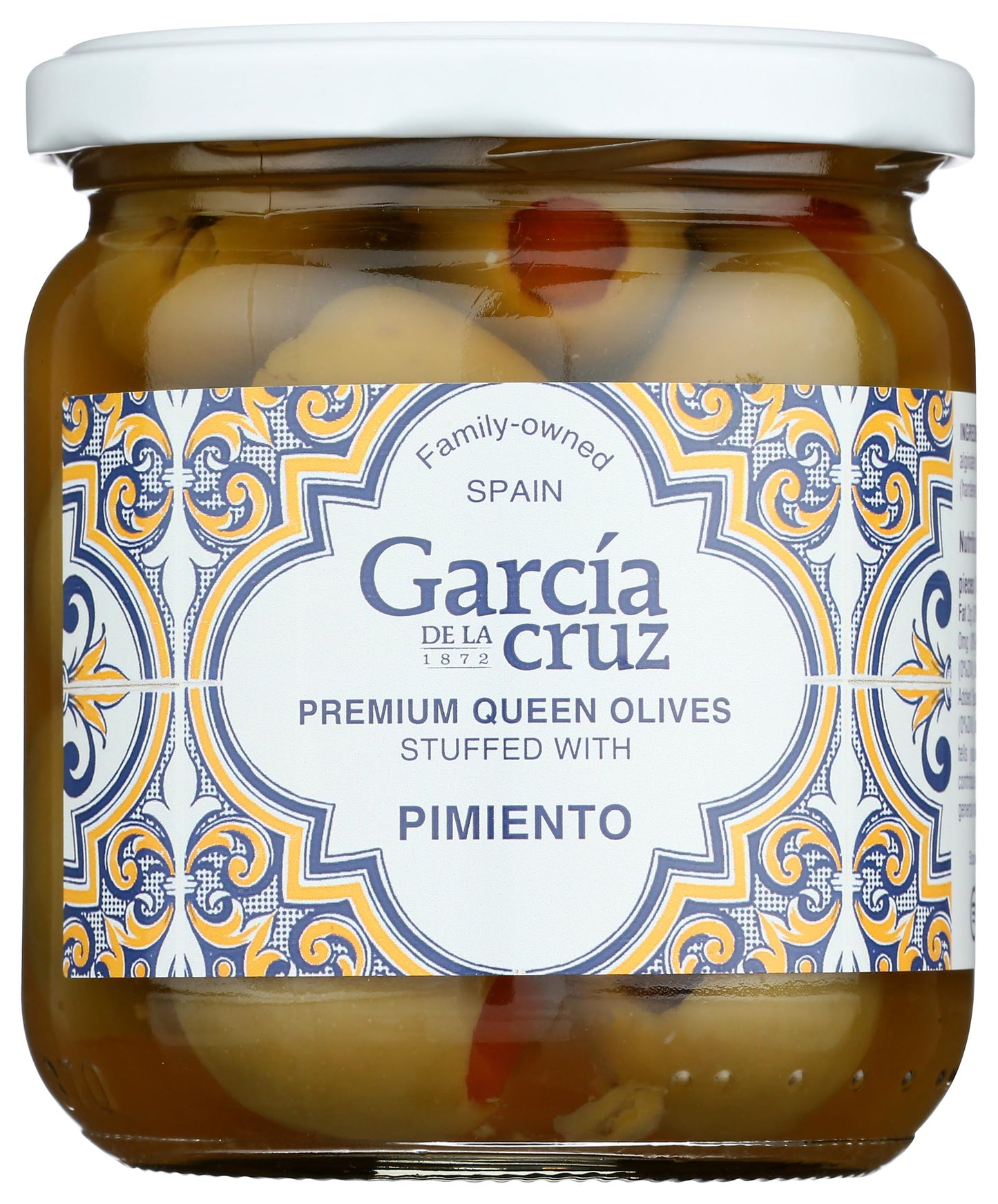 Garcia De La Cruz Pimiento Stuffed Olives, 14 Oz