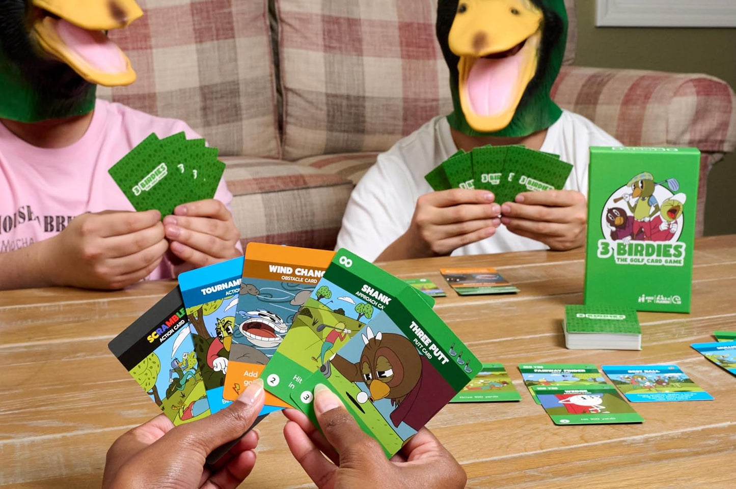 The Golf Card Game - Fun, Fast-Paced, and Strategic Family Games for Game Night, Easy to Learn, Great for Couples, Adults, Teens, and Kids Ages 7+, The Perfect Golf Gift for Men