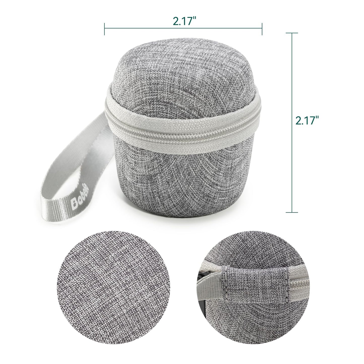 Babelio White Noise Sound Machine for Adults Kids Baby, Mini, 15 Non-looping Sounds, Timer, Memory Function, Easy to Pocket and Travel