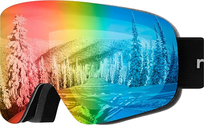 Retrospec Flume Ski Goggles for Men and Women UV Protection