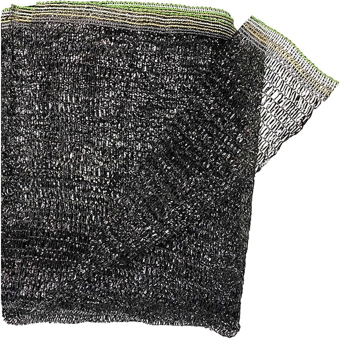 Cool Area 55% 8x12ft Sunblock Shade Cloth Cover Mesh UV Resistant Net for Garden Flower Plant Greenhouse, Black