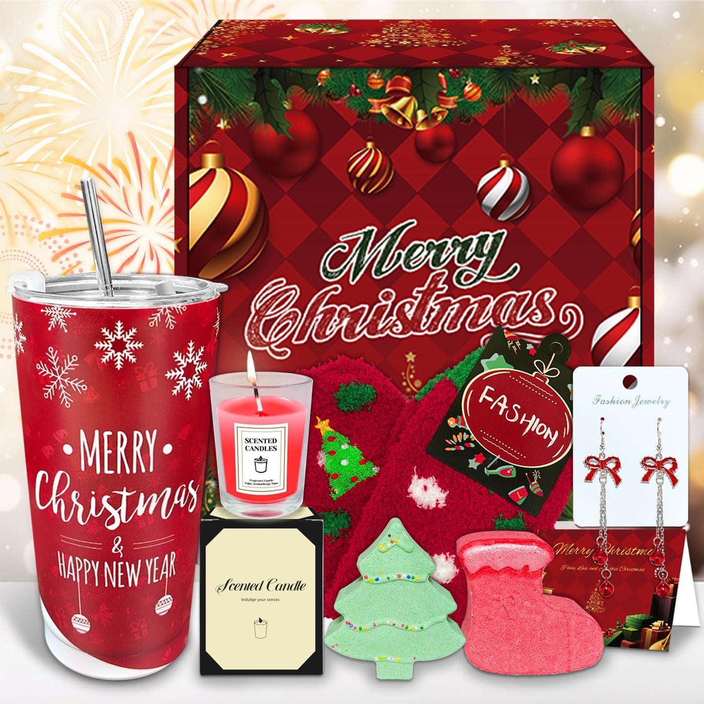 Unique Gift Basket Ideas for Women 2024 - Includes 20 Oz Tumbler, Perfect for Mom, Grandma, Sister, Wife, or Girlfriend
