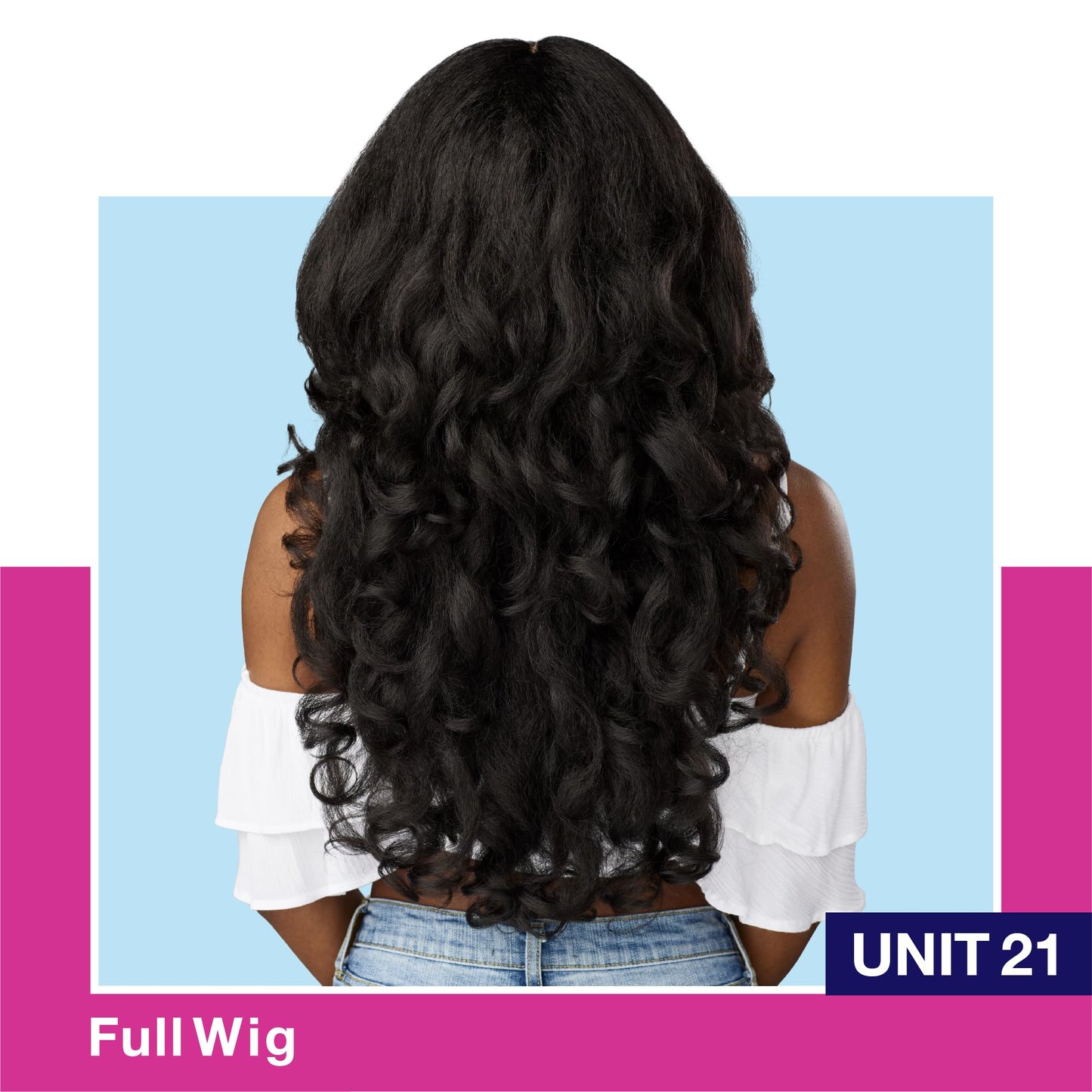 Sensationnel Dashly Wig - Unit 21 Non Lace Cap Ready to Wear Ear to Ear Lacepart Synthetic (2 DARKBROWN)