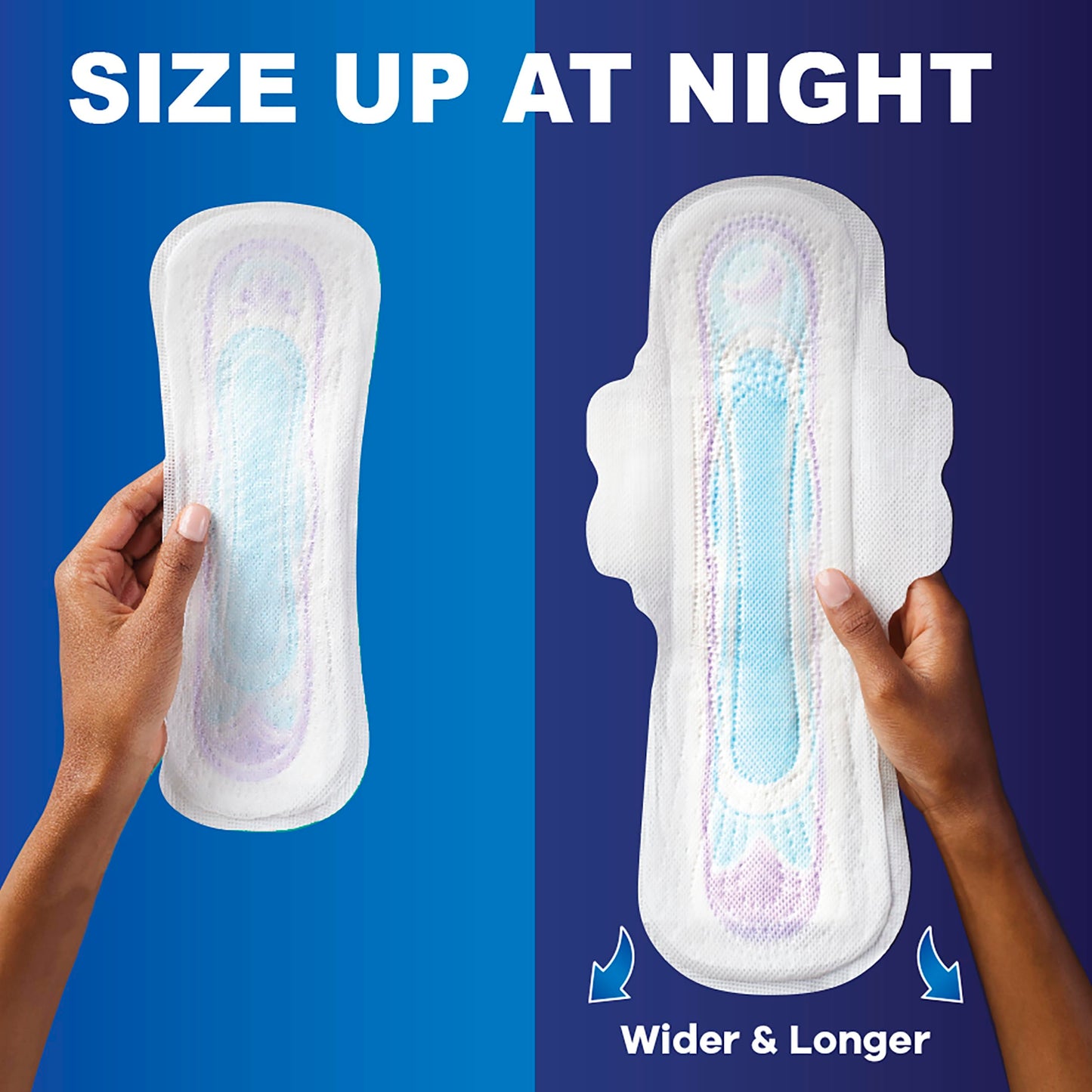 Always Ultra Thin Feminine Pads without Wings for Women, Size 2, Long Super Absorbency, Unscented, 40 Count x 3 Pack (120 Count total) (Packaging May Vary)