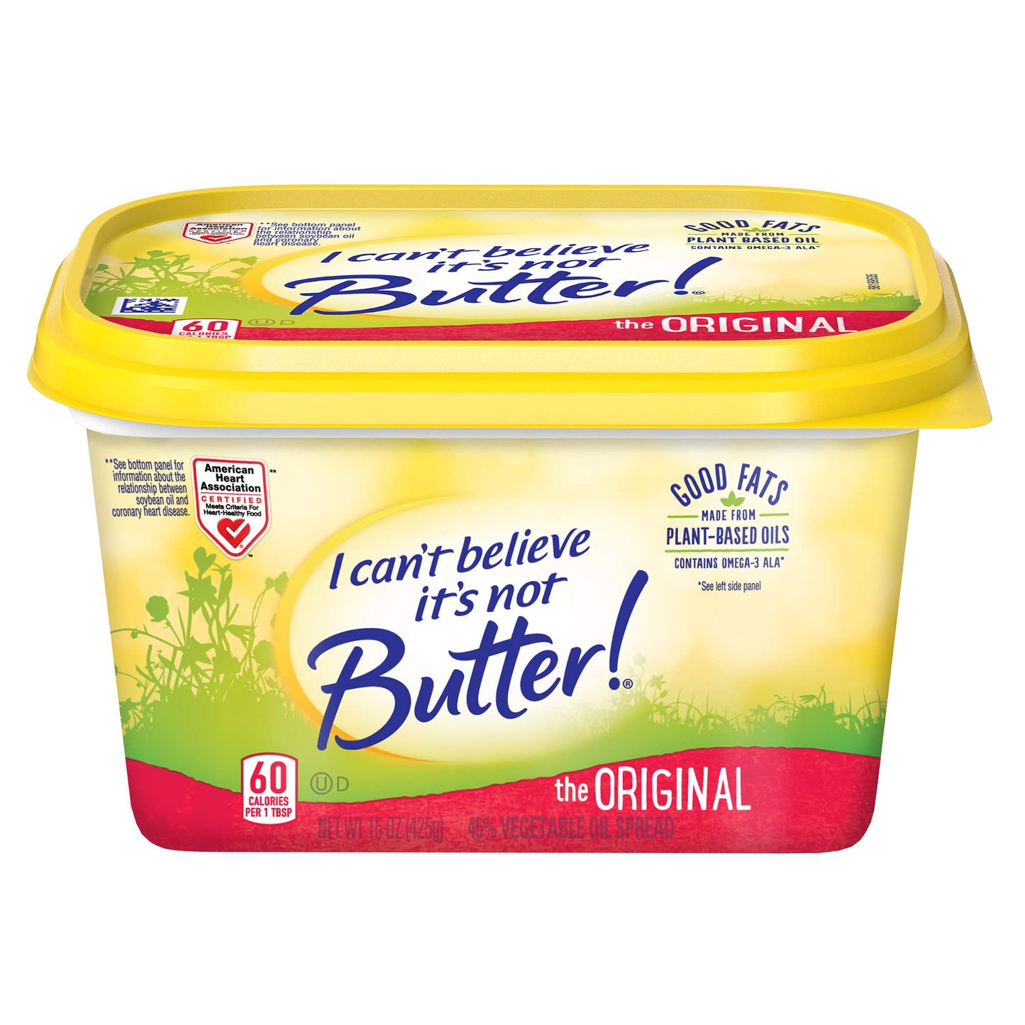 I Cant Believe Its Not Butter!, Buttery Spread, Original, 15 oz