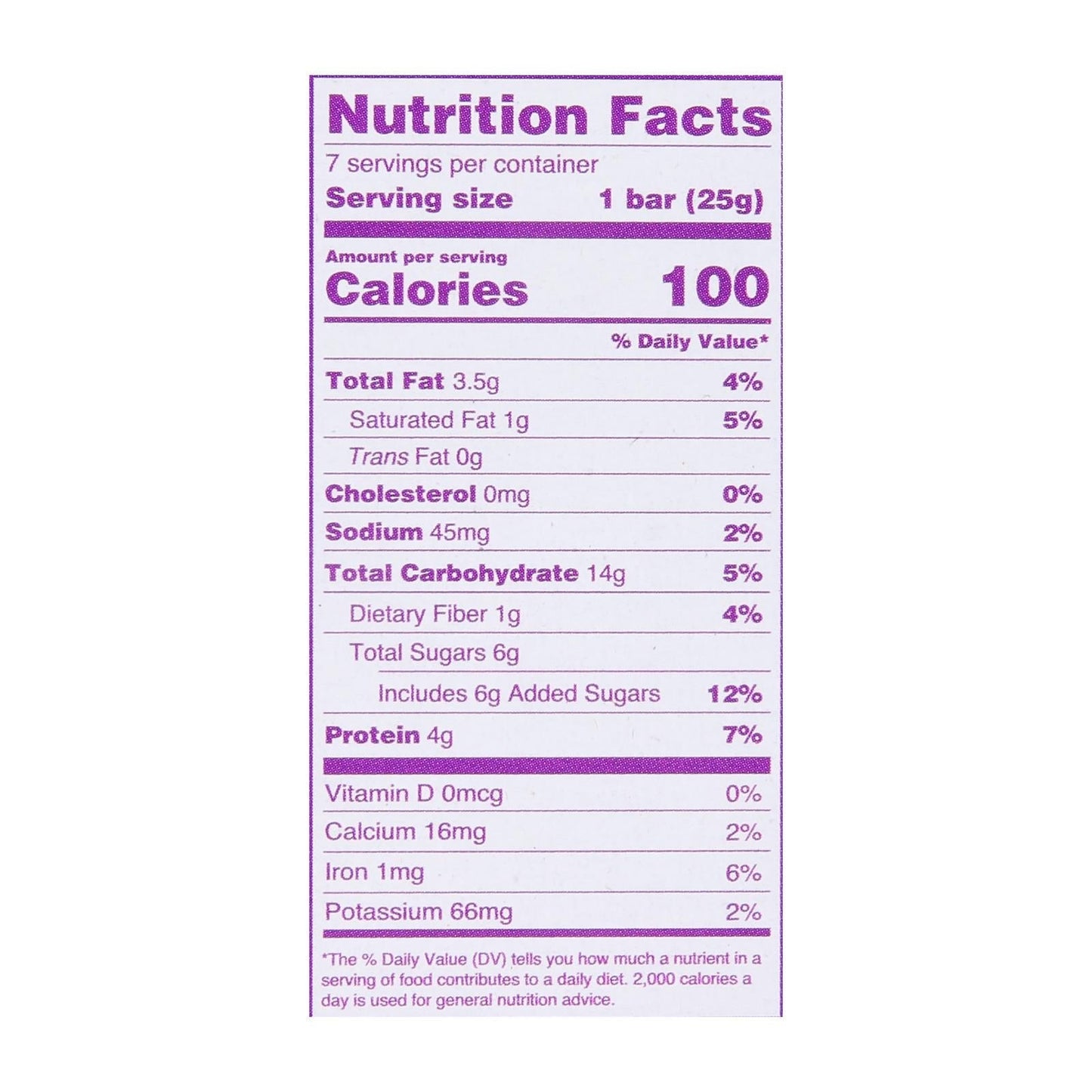 GoMacro Kids Chocolate-Chip Cookie Dough Bars, 7-Pack